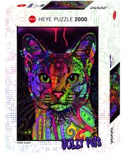 Παζλ Heye 2000 κομμάτια - Γάτα, Dean Russo -1