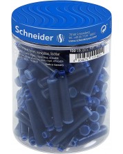 Ανταλλακτικό Μελάνι για Πένα Schneider -100 τεμάχια, μπλε -1
