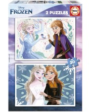 Παζλ Educa 2 x 20 κομμάτια - Frozen