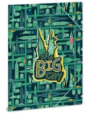 Φάκελος Ars Una The Big City - με λάστιχο, A4 -1