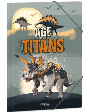 Φάκελος με λάστιχο  Ars Una Age of the Titans - A4 -1