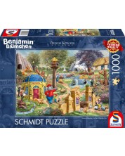 Παζλ Schmidt από 1000 κομμάτια - Ζωολογικός Κήπος Benjamin