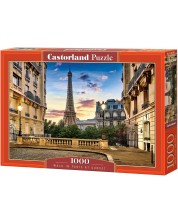 Παζλ Castorland 1000 τεμαχίων -Περπάτημα στο Παρίσι στο ηλιοβασίλεμα