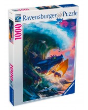 Παζλ Ravensburger 1000 τεμαχίων- Αγώνας με δράκους