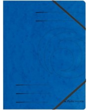 Φάκελος με λάστιχο Herlitz - Quality, μπλε -1