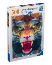 Παζλ Ravensburger  500 τεμαχίων -Πολυγωνικό λιοντάρι