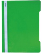 Φάκελος Leitz - με γραφομηχανή και διάτρηση, πράσινος -1