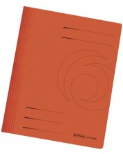 Φάκελος με έλασμα Herlitz -Πορτοκαλί