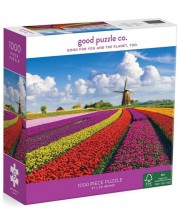 Παζλ Good Puzzle 1000 κομμάτια - Λουλούδια στην Ολλανδία