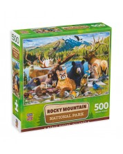 Παζλ Master Pieces 500 κομμάτια - Rocky Mountains -1