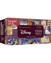 Παζλ Trefl 13 500 κομμάτια - Τα Χρυσά Χρόνια της Disney -1