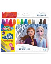 Κηρομπογιές  Colorino Disney - Frozen II Silky,12 χρώματα