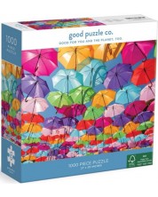 Παζλ Good Puzzle 1000 κομμάτια - Πολύχρωμες ομπρέλες