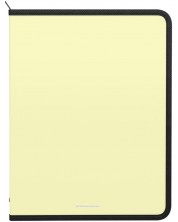 Φάκελος με φερμουάρ   Erich Krause - Matt Pastel, A4, κίτρινο -1