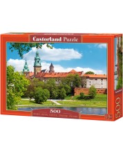 Παζλ Castorland 500 τεμαχίων -Βασιλικό Κάστρο Wawel, Κρακοβία, Πολωνία
