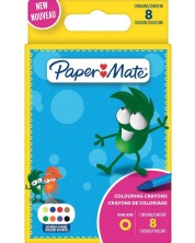 Κηρομπογιές Paper Mate Kids Colouring -8 χρώματα