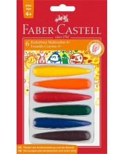 Κηρομπογιές  Faber-Castell -6 χρώματα