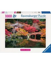 Παζλ Ravensburger 1000 κομμάτια - Ιαπωνικοί κήποι Daigo-ji στο Κιότο