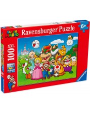 Παζλ Ravensburger από 100 XXL κομμάτια - Σούπερ Μάριο