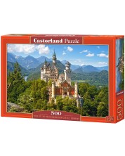 Παζλ Castorland  500 κομμάτια - Θέα στο Κάστρο Νοϊσβάνσταϊν, Γερμανία