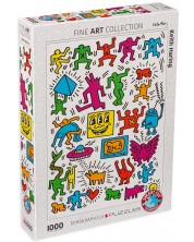 Παζλ Eurographics 1000 κομμάτια - Κολάζ από τον Kit Haring -1