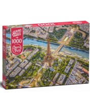 Παζλ Cherry Pazzi 1000 κομμάτια - Θέα πάνω από το Παρίσι -1
