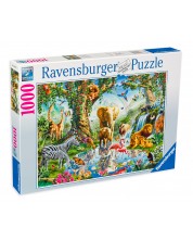 Παζλ Ravensburger 1000 κομμάτια - Περιπέτειες στη ζούγκλα