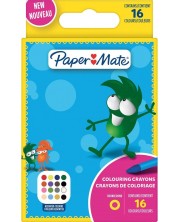  Κηρομπογιές   Paper Mate Kids Coloring - 16 χρώματα -1