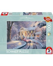 Παζλ Schmidt 1000 κομμάτια - Graceland Χριστούγεννα -1