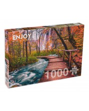 Παζλ Enjoy 1000 κομμάτια - Εθνικό πάρκο Πλίτβιτσε, Κροατία -1