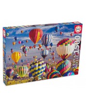 Παζλ Educa 1500 κομμάτια - Αερόστατα θερμού αέρα