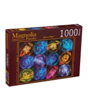 Παζλ Magnolia 1000 κομμάτια - Καρδινάλια σημάδια -1