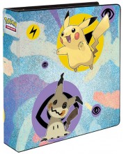 Φάκελος αποθήκευσης καρτών Ultra Pro Pokemon TCG: Pikachu & Mimikyu Album -1
