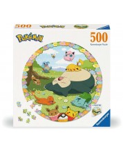 Παζλ Ravensburger 500 κομμάτια - Pokemon ανάμεσα στα λουλούδια