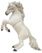 Φιγούρα Papo Horses, foals and ponies – Όρθιο άλογο, λευκό -1