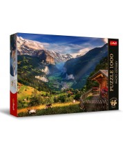 Παζλ  Trefl 1000 κομμάτια -Κοιλάδα Lauterbrunnen, Ελβετία
