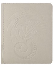 Φάκελο αποθήκευσης καρτών Dragon Shield Album Zipster Regular - Ashen White