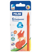 Παστέλ Milan - Triangular, 6 χρώματα