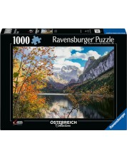 Παζλ Ravensburger 1000 κομμάτια - Λίμνη Gosau -1