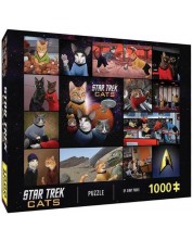 Παζλ Galison 1000 κομμάτια - Star Trek γάτες -1