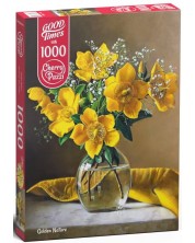 Παζλ Cherry Pazzi από 1000 κομμάτια - Κίτρινα λουλούδια