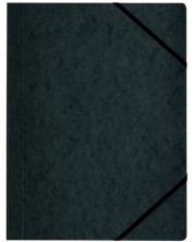 Φάκελος με λάστιχο Herlitz - Quality, μαύρο