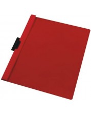 Φάκελος με μεταλλικό κλιπ Herlitz - Για 30 φύλλα, κόκκινος