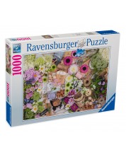 Παζλ Ravensburger 1000 κομμάτια - Υπέροχα λουλούδια -1