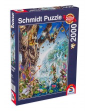  Παζλ Schmidt 2000 κομμάτια - Κοιλάδα των Νεραϊδών του Νερού -1