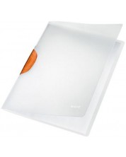 Φάκελος Leitz Color Clip - Magic  πορτοκαλί κλιπ -1