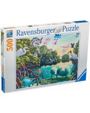 Παζλ Ravensburger από 500 κομμάτια - Παράδεισος