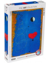Παζλ Eurographics 1000 κομμάτια – Η γαλάζια μπαλαρίνα, Joan Miró -1