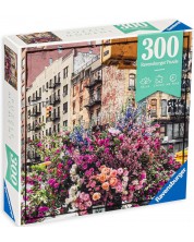 Παζλ Ravensburger από 300 κομμάτια - Λουλούδια στη Νέα Υόρκη