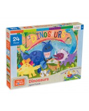 Παιδικό παζλ Master Pieces 24 κομμάτια - Δεινόσαυροι -1